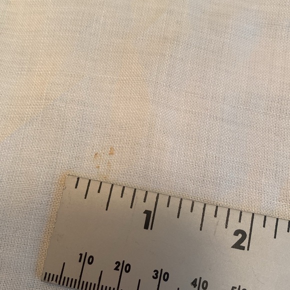 Casey Coleman White Linen Multi Color Embroidered Sunglasses 2/4 Sleeve Size M - Picture 10 of 10